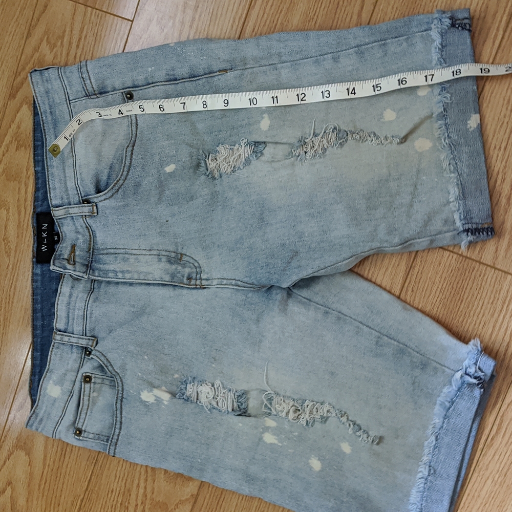 Men's wlkn denim shorts size 34
